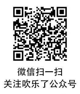 关注吹乐了公众号